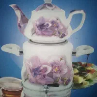 کتری قوری لعابی
