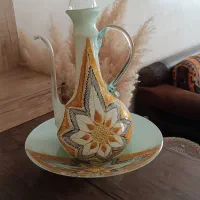 آفتابه لگن شیشه ای