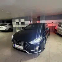 سوناتا هیبرید ۲۰۱۸ با اینفینیتی و ساب جلو عقب فول