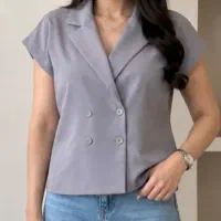 شومیز چهار دکمه