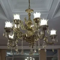 لوستر برنجی