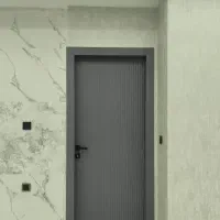 درب در اتاقی مدرن لوکس MDF