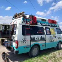 ون کمپر مزدا ژاپن اصل   سقف بلند  فول تجهیز