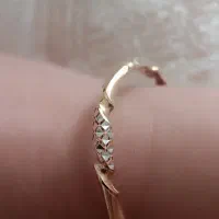 النگو عمارت ۹گرم در حد نو سالم سایز ۳