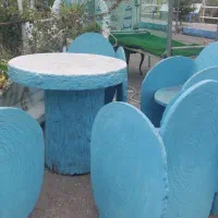 میز و صندلی سنگی باغی فریدونکنار