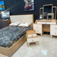 تخت دو نفره مدل روناک  ( نقد چک ) چوبکده اهورا