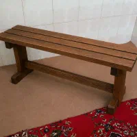نیمکت چوبی دو نفره
