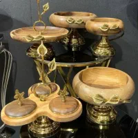 سرویس پذیرایی چوب گردو