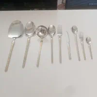 قاشق چنگال مارک دار