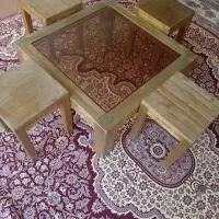 میز صبحانه خوری  تمام چوب ژاپنی