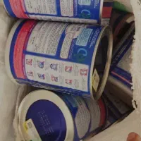 ۱۰۰ عدد قوطی شیر خشک فروش فوری