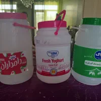 دبه پلاستیکی لبنیات