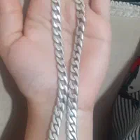 دستبند نقره ایتالیایی کارتیه مردانه