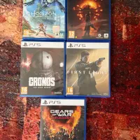 بازی  Horizon Gears of war  Cronos 007 Saros Ps5
