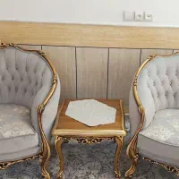 مبل کلاسیک زمرد ۷ نفره تمیز