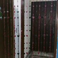 پرده ورودی فانتزی بسیار تمیز
