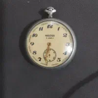 ساعت کوکی جیبی سالم لوکومت عتیقه