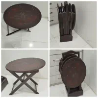 میز تاشو جلو مبلی