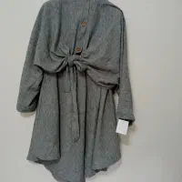 ست شومیز گره ای و دامن شلواری