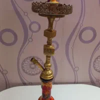 دوعدد قلیان برنجی