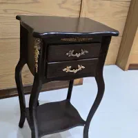 میز تلفن دو کشو