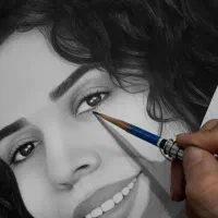انجام نقاشی از چهره و آموزش آن