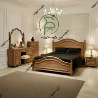 سرویس خواب دو نفره.تخت دونفره.تشک.میزارایش کد 2|تخت و سرویس خواب|مشهد, گرجی علیا|دیوار