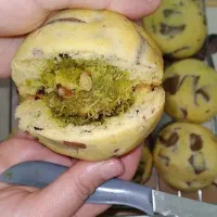 کوکی شکلاتی ومیوه ای خانگی