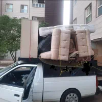 حمل بار وانت آریسان پتو طناب کارگر حرفه ای متعهد