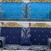 پشتی خلیجی شاه نشین مبل مدل ش۴۳