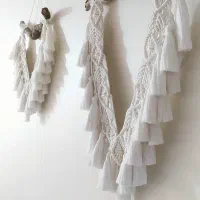 دیوارکوب مکرومه