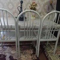 غذاخوری فلزی ۶نفره سرخکن وپیش دستی