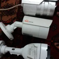 پنچ عدوربین مداربسته و مانیتور الجی وصفحه