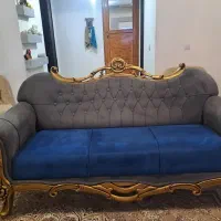 مبل هفت نفره در حد نو بهترین اسفنج