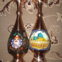 گلدان مسی ۳۵ سانتی
