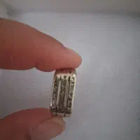 انگشتر مردانه طلا سفید