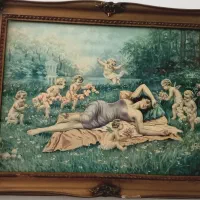 نقاشی  قدیمی . اثر آنتونی کولینو نقاش ایتالیایی