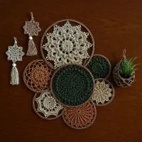 دیوارکوب 8 و 10 تکه دستبافت