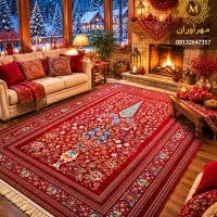 خرید فرش طرح قصر گل لاکی  با کارت رفاهی