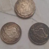 ۳ عدد سکه ۵۰ریال سال تولید ۱۳۶۴