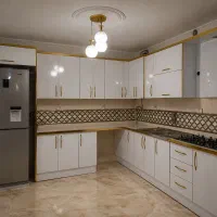 کابینت تمام چوبی + آماده سرویس ۶متری