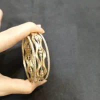 طلا دسته دوم سه عدد النگو