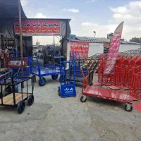 گاری چهار چرخ دستی پاپ مارکت(ارسال به کل کشور))