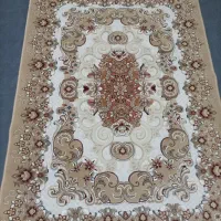 فرش ۴متری گل برجسته با پادری