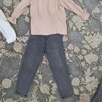 لباس وشلوار جین