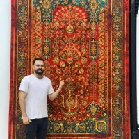 شیک ترین فرشهای ۱۲۰۰ شانه قرمز مدرن و خاص