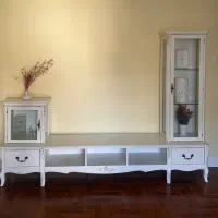 میز تلویزیون چوبی خارجی