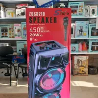 اسپیکر بلوتوثی ZQS8210 با میکروفون بی سیم و ریموت