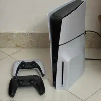 Ps5 slim درحدنو دیسک خور دو دسته