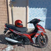 کلاه کاسکت رادین مدل 105-RD رنگ قرمز